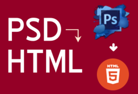 PSD to HTML Conversion Services